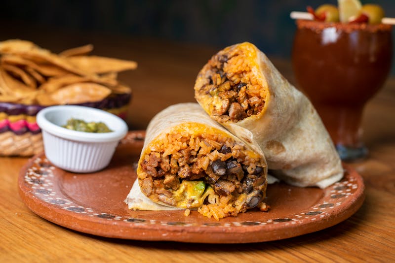Spicy Chicken Taco with jalapeño and crema