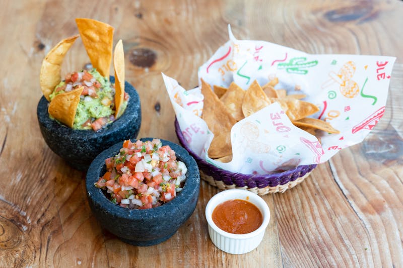 House Guacamole with fresh tortilla chips