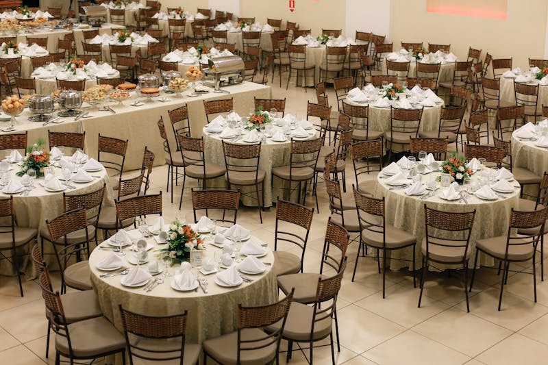 Cabana Taco catering setup at a corporate event in Albuquerque
